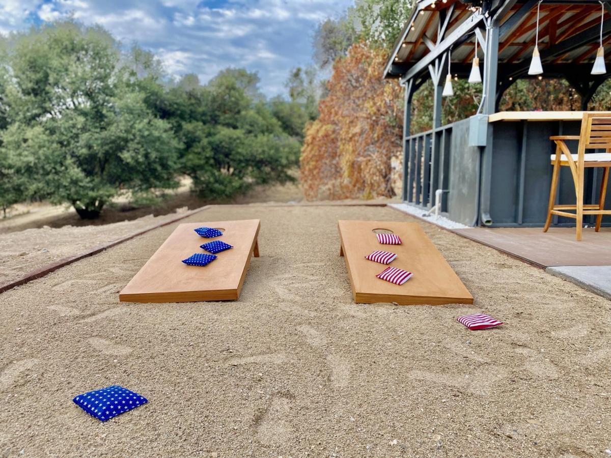 Boho Chic Oasis By Casa Oso With Pool, Spa And Views Ahwahnee Eksteriør bilde