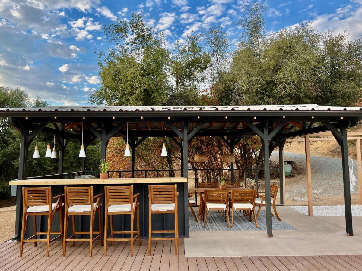 Boho Chic Oasis By Casa Oso With Pool, Spa And Views Ahwahnee Eksteriør bilde