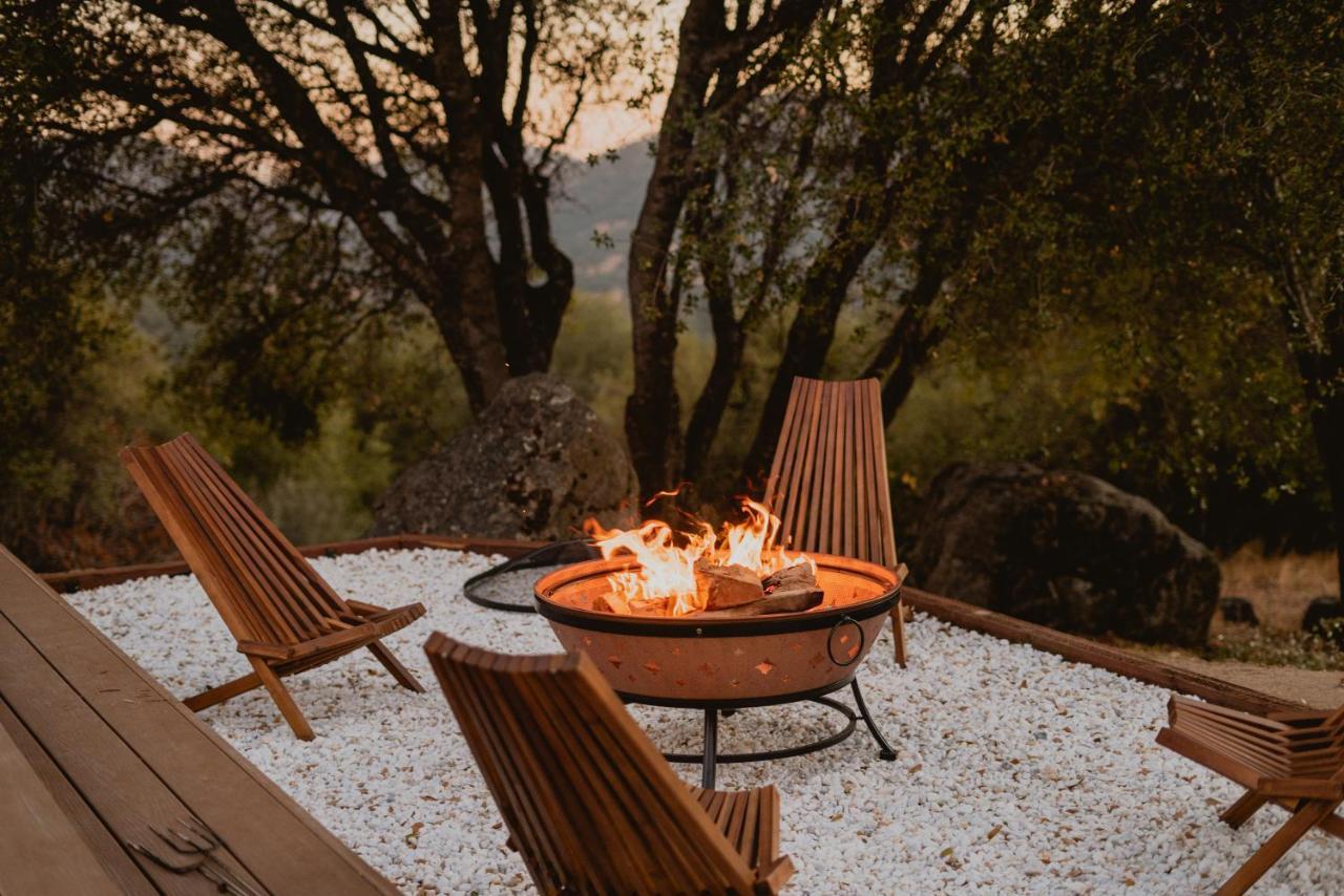Boho Chic Oasis By Casa Oso With Pool, Spa And Views Ahwahnee Eksteriør bilde