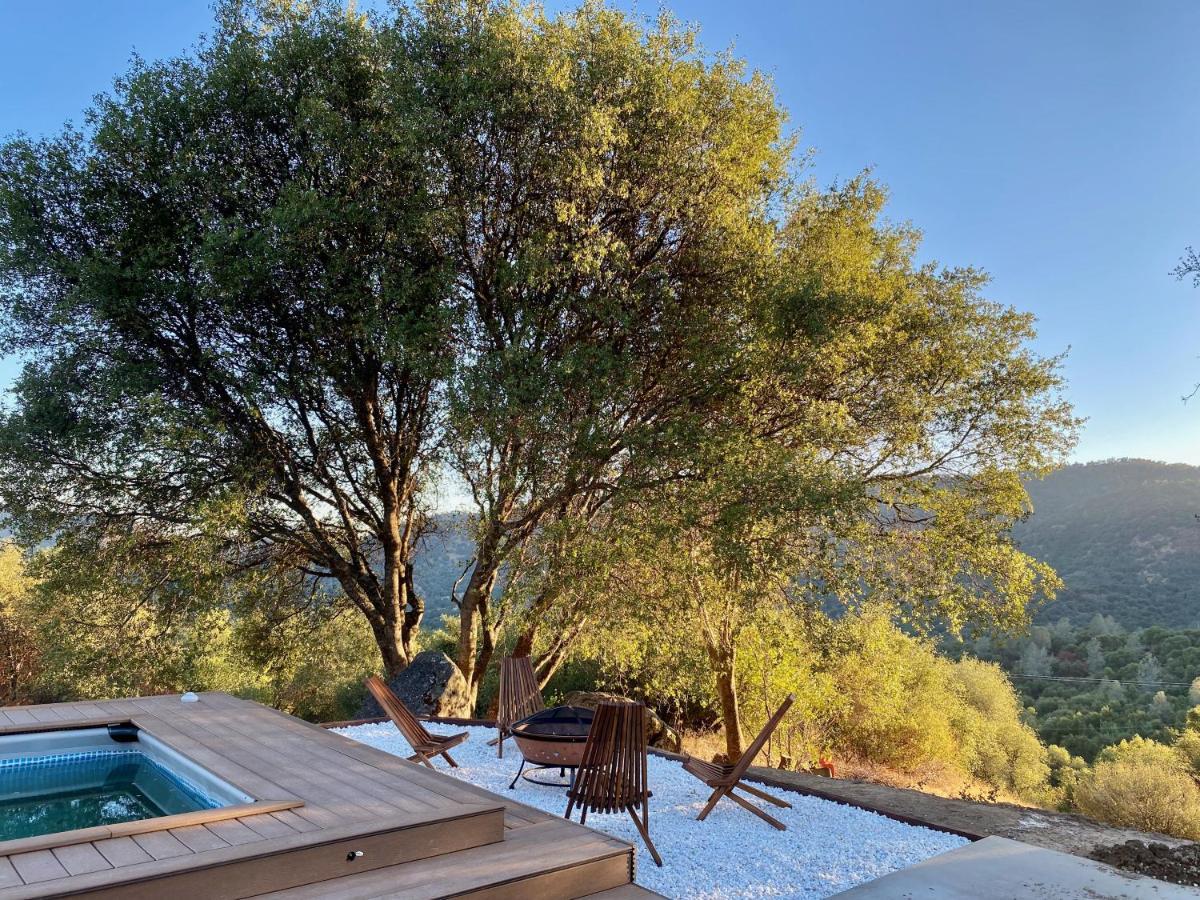 Boho Chic Oasis By Casa Oso With Pool, Spa And Views Ahwahnee Eksteriør bilde