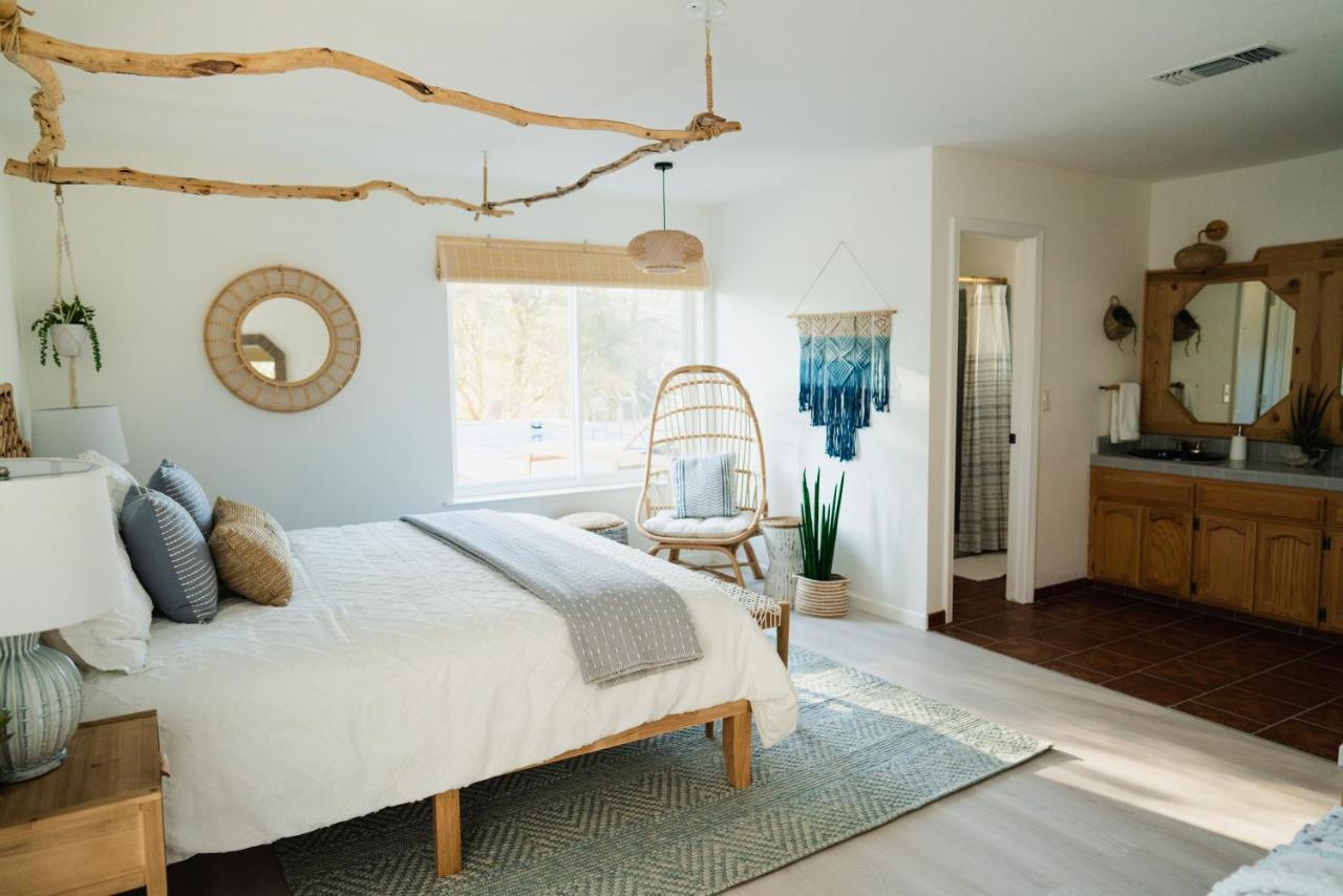 Boho Chic Oasis By Casa Oso With Pool, Spa And Views Ahwahnee Eksteriør bilde