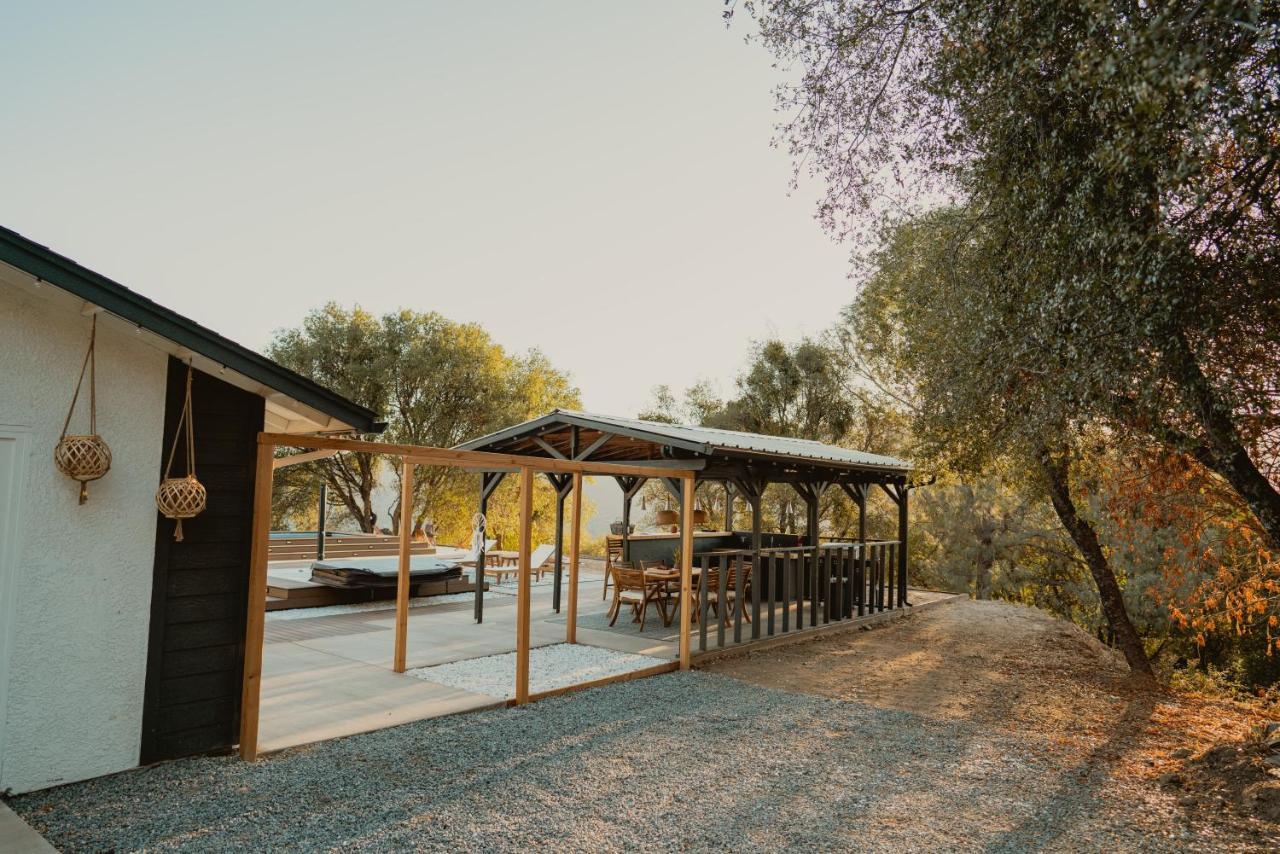 Boho Chic Oasis By Casa Oso With Pool, Spa And Views Ahwahnee Eksteriør bilde