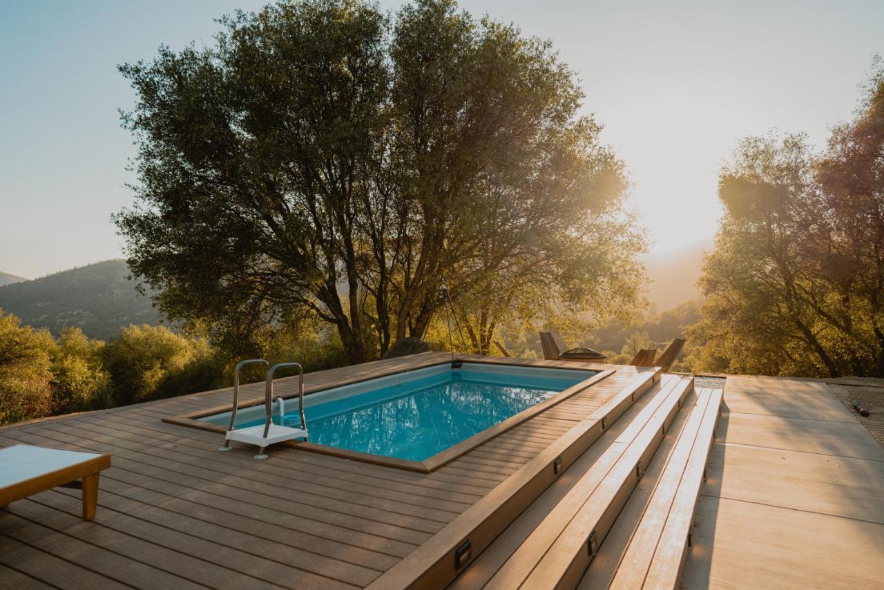 Boho Chic Oasis By Casa Oso With Pool, Spa And Views Ahwahnee Eksteriør bilde