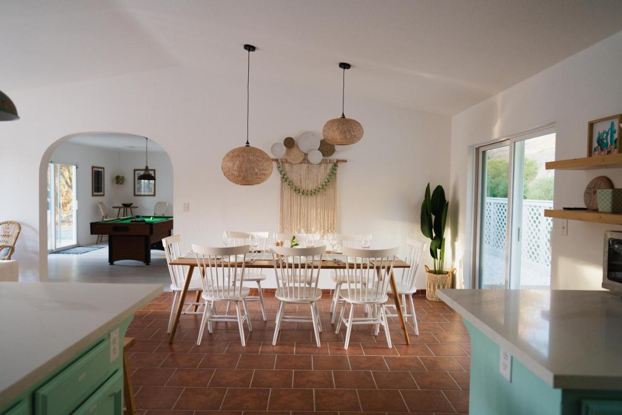 Boho Chic Oasis By Casa Oso With Pool, Spa And Views Ahwahnee Eksteriør bilde
