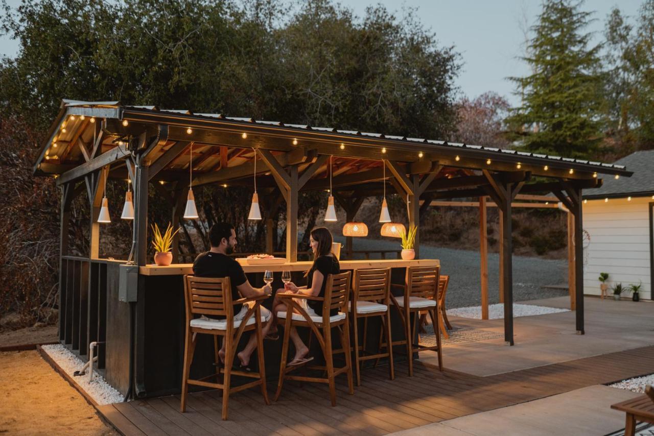 Boho Chic Oasis By Casa Oso With Pool, Spa And Views Ahwahnee Eksteriør bilde