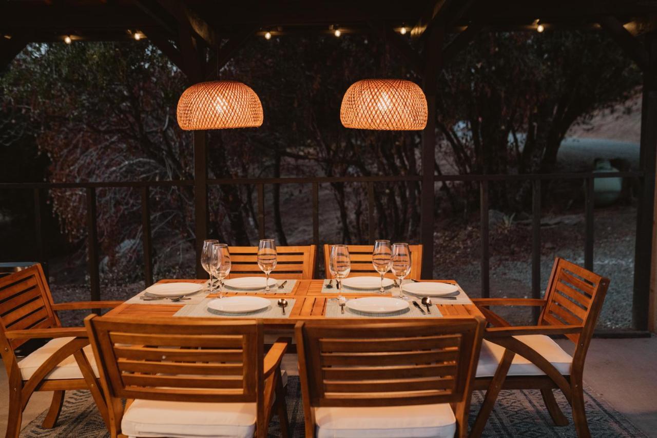 Boho Chic Oasis By Casa Oso With Pool, Spa And Views Ahwahnee Eksteriør bilde