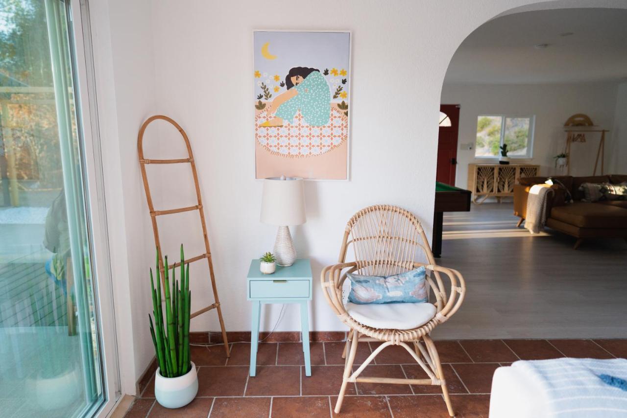 Boho Chic Oasis By Casa Oso With Pool, Spa And Views Ahwahnee Eksteriør bilde